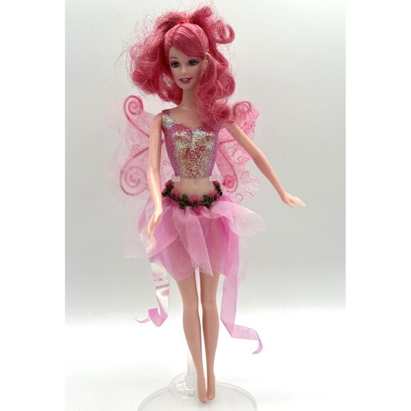Fairytopia Barbie Dolls – 2003 Pink Sparkle Fairy & 2004 Dandelion Fairy - Picture 14 of 16